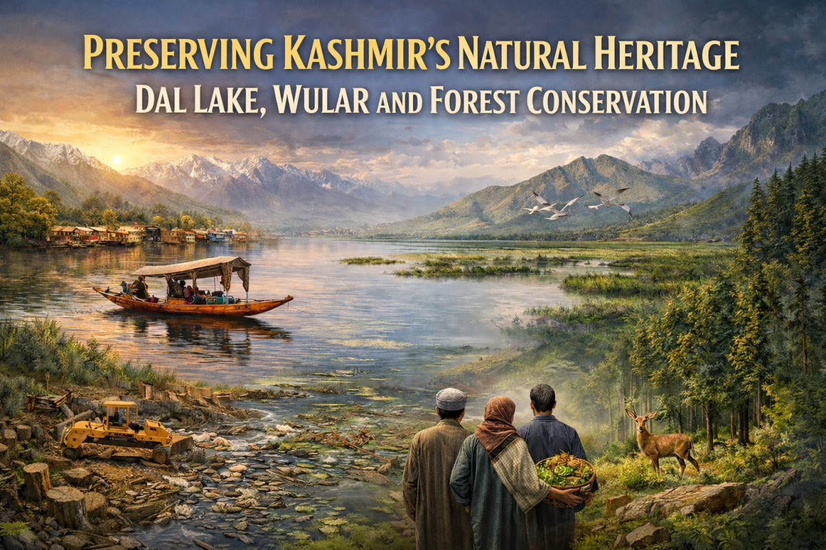 PRESERVING KASHMIR’S NATURAL HERITAGE: DAL LAKE, WULAR AND FOREST CONSERVATION