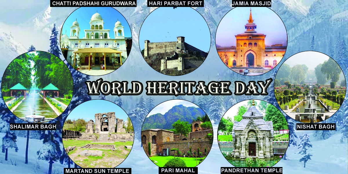 KASHMIR’S FRAGILE LEGACY: PRESERVING PARADISE ON WORLD HERITAGE DAY