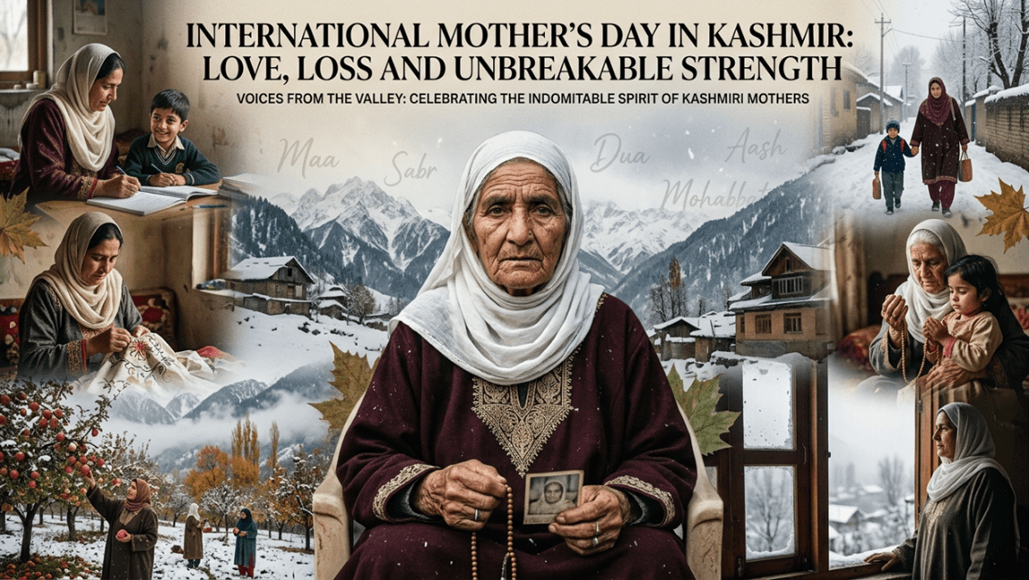 INTERNATIONAL MOTHER’S DAY IN KASHMIR: LOVE, LOSS AND UNBREAKABLE STRENGTH