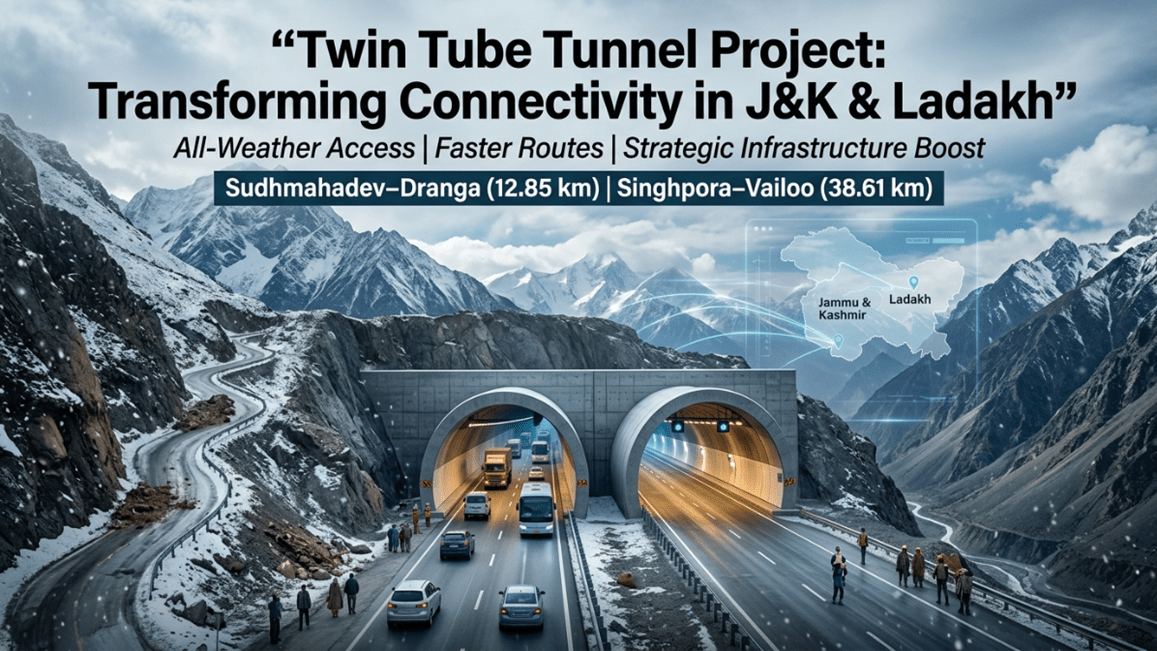 TWIN TUBE TUNNELS IN JAMMU & KASHMIR: ENGINEERING CONNECTIVITY, ENABLING TRANSFORMATION