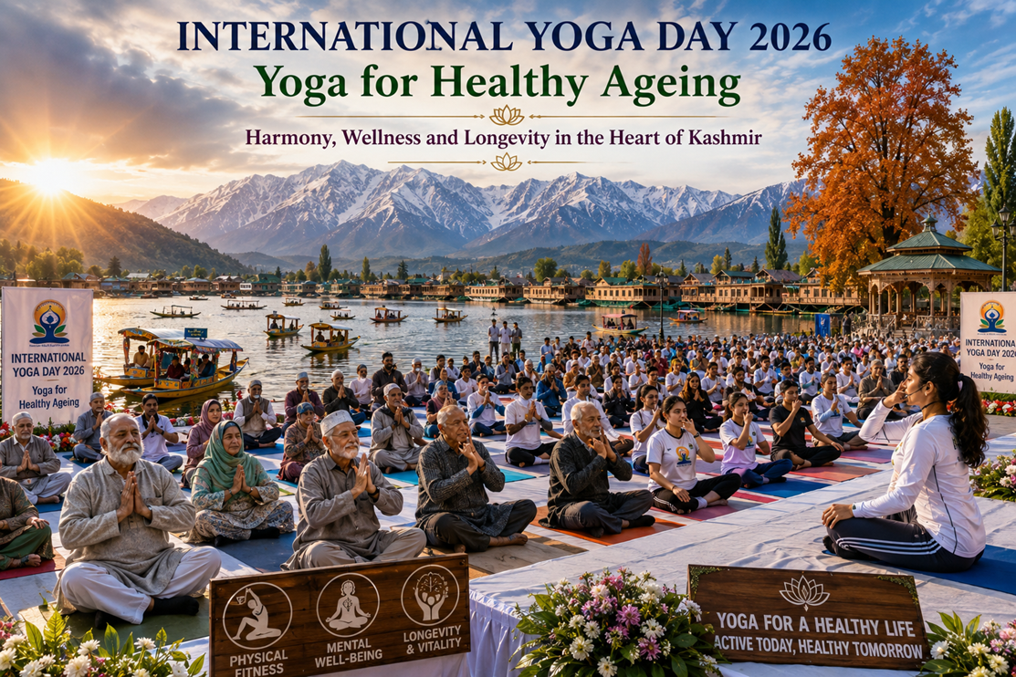 INTERNATIONAL YOGA DAY 2026: YOGA FOR HEALTHY AGEING – A KASHMIRI PERSPECTIVE