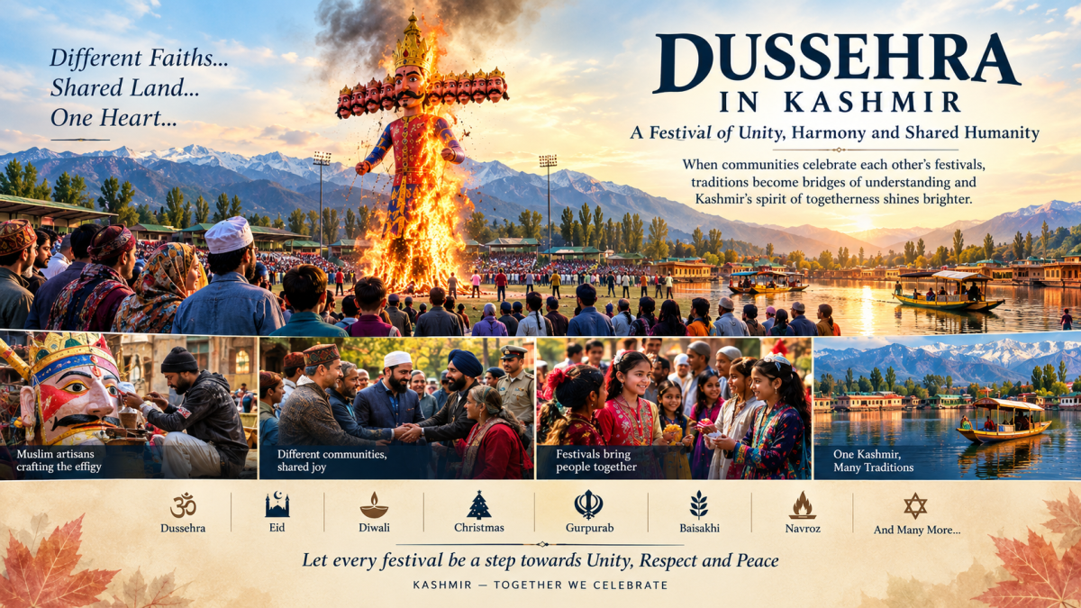 DUSSEHRA IN KASHMIR: A FESTIVAL OF UNITY, HARMONY AND SHARED HUMANITY
