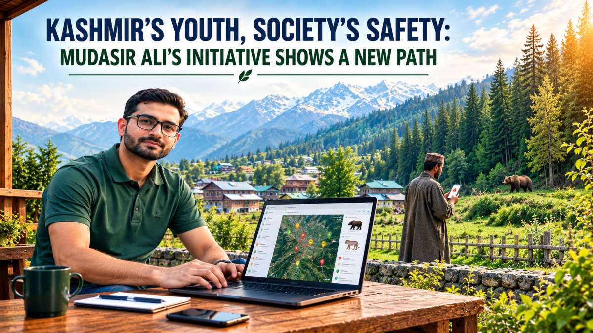 SAFEGUARDING KASHMIR’S, STRENGTHENING SOCIETY: MUDASIR ALI LEADS THE WAY